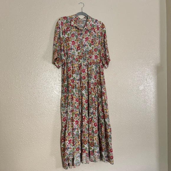 Natural Life Rebecca Midi Dress Floral - Picture 9 of 9